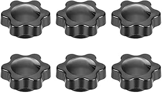 Tool parts Clamping Handle Screw Knobs Star Knob M5 x 7mm Female Thread 6pcs
