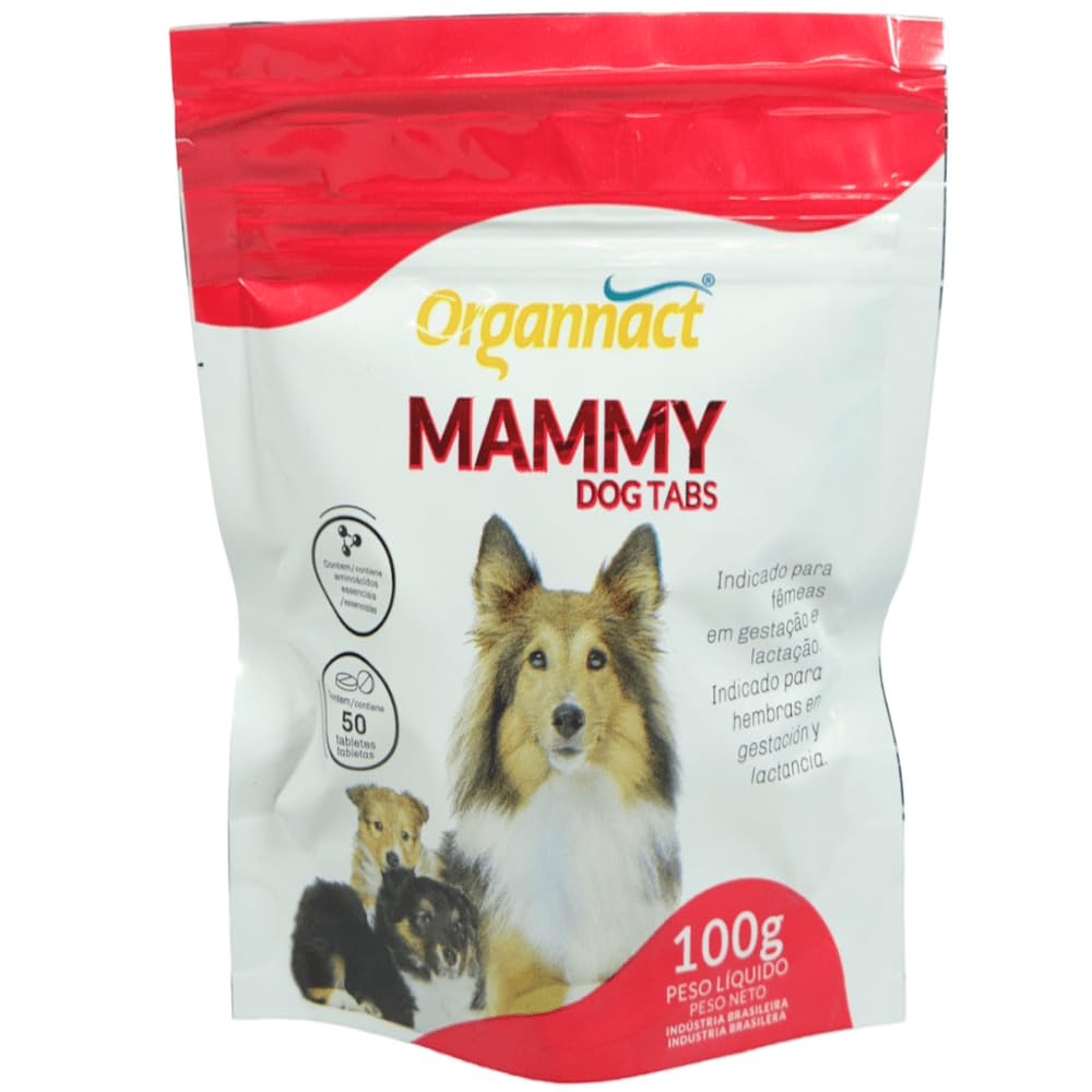 MAMMY DOG TABS 100G | Para Cadelas Gestantes e Lactantes, Alta