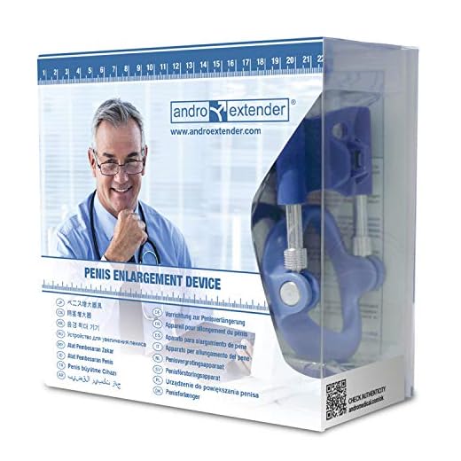 Extensor y ampliador masculino médico para aumentar la miembro. Desarrollado por el laboratorio Andromedical