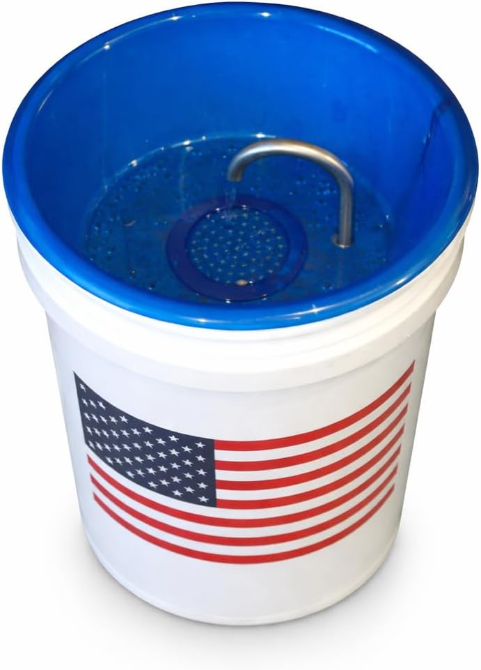 Large Dog Water Fountain, 5-Gallon (19L) Anti-Splash Dog Fountain with UV-C Filtration, XL Capacity for Multiple Dogs, Keeps Floors Dry – Freedom Pet Fountain