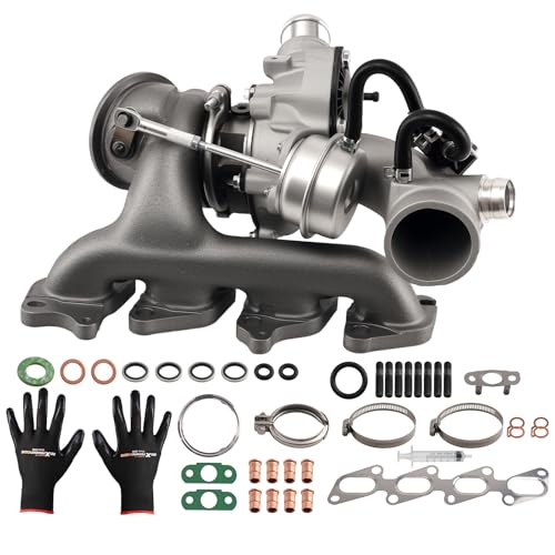 maXpeedingrods Turbo Turbocharger for Buick Encore 2013-2021, for Chevrolet Cruze 2011-2016 Sonic 2012-2020 Trax 2013-2021, 1.4L Engine, 55565353, Basic PVL Series