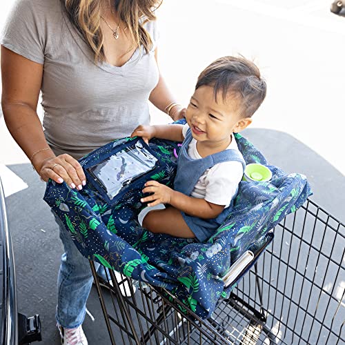 Image of Disney Baby by J.L. Childress Shopping Cart & High Chair Cover for Baby, Kids, & Toddler - Cover for Grocery Carts & Restaurants, for Boys & Girls, Universal Fit - Lion King