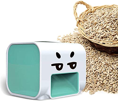 CHENXIAO Machine intelligente pour ouvrir les graines de melon, machine à coquillage, éplucheur électrique de graines de melon, pour loisirs et collations, Blanc, One-size Cover