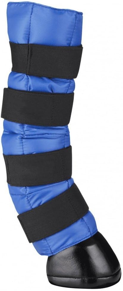 Horses Ice Boot Ice Pack Wraps, Cooling Wraps for Horse Injuries, Reusable Horse Leg Ice Boot Cold Pack with Flexible Straps