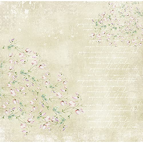 Papel para Scrap Dupla Face Coleção Jardim Encantado V (By Flavia Terzi)