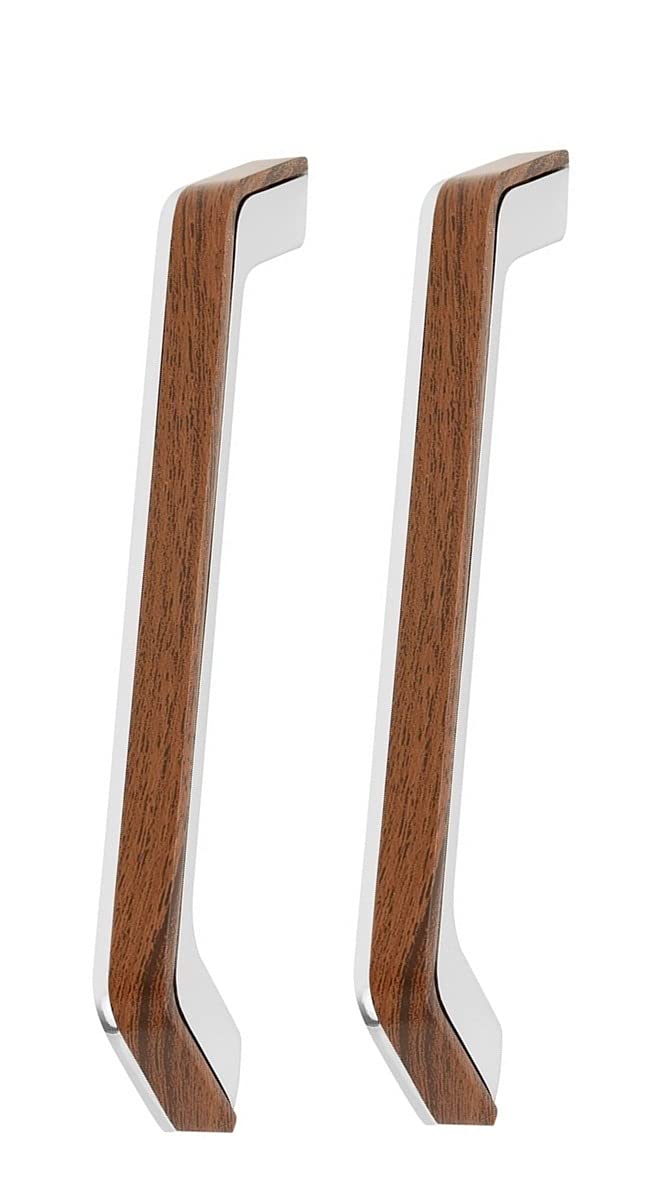 Doorware Wsk Premium Chrome Wooden Finish Quality Stainless Steel Cabinet Door Handle Size 160 Mm 2 Pcs Handle: Ch403S160-002, Pull Handle (B09DD8NJL9) Amazon Price History, Amazon Price Tracker