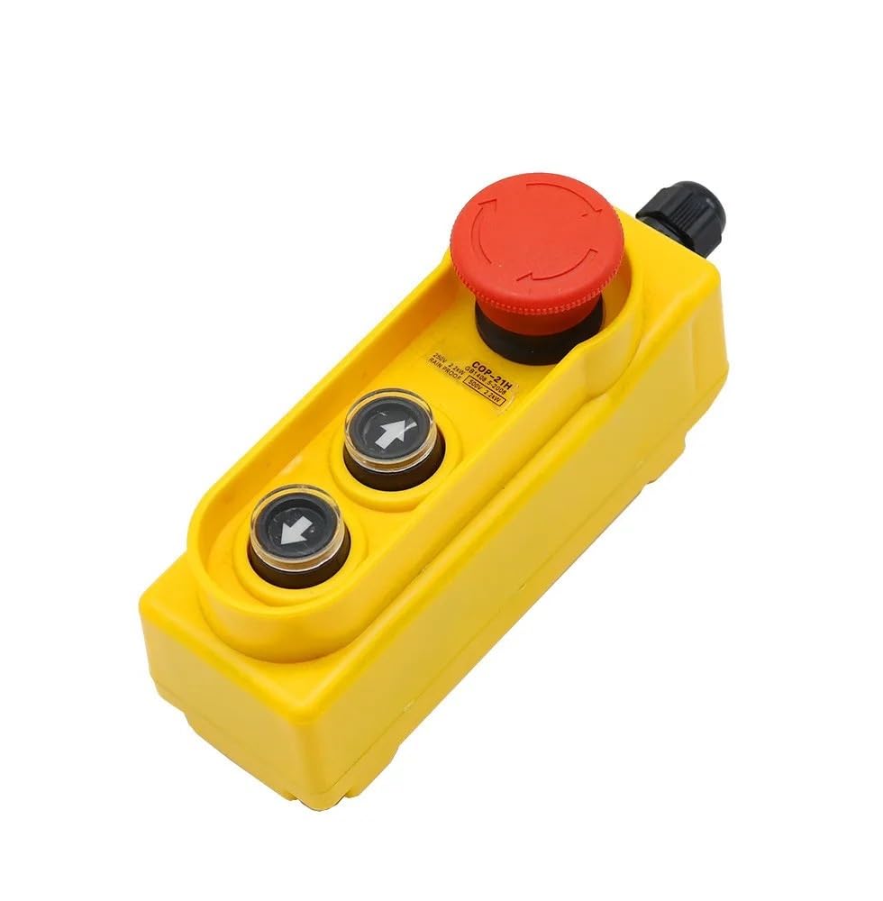 BIK COP-21H rain Proof Lifting Button Box Emergency Stop Button Switch 2.2KW Direct Control Electric Hoist Switch 250V