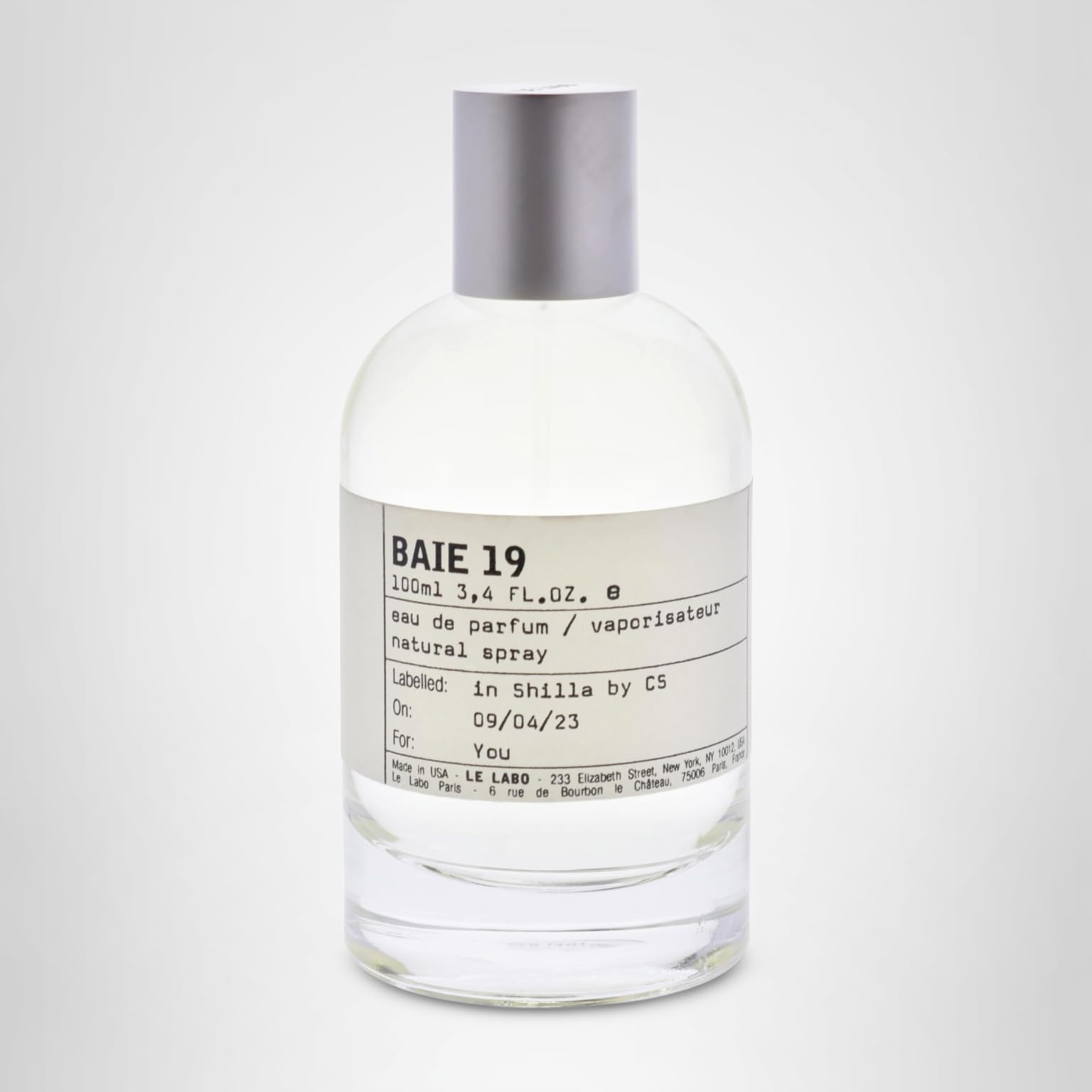 LE LABO Baie 19 Eau De Parfum 100ml : Amazon.co.uk: Beauty