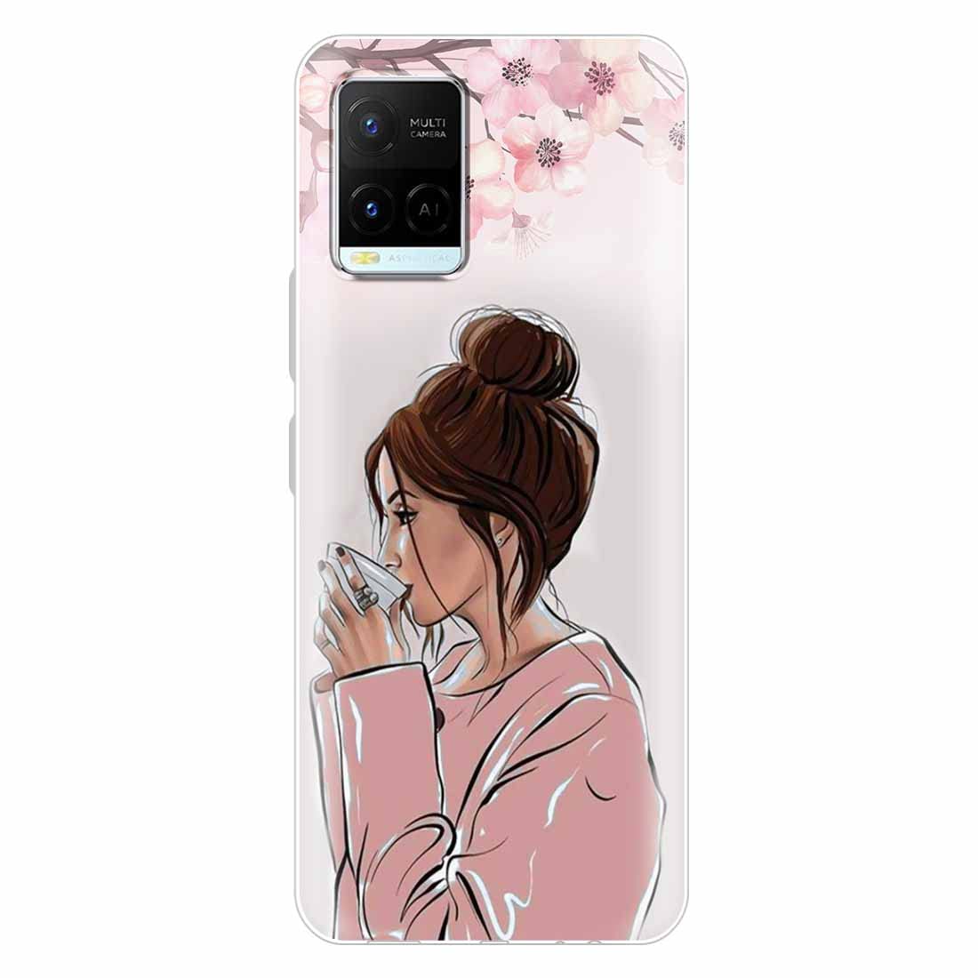 Fashionury Silicone Designer Printed Back Case Cover for Vivo Y21 2021-D0052 (B09WH4FH42) Amazon Price History, Amazon Price Tracker
