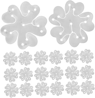 Flower Balloon Clips 100pcs Plastic Reusable Secure Attachment Xmas