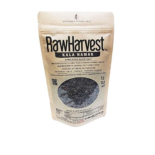 RawHarvest Kala Namak (Himalayan Black Salt) Coarse 12 oz