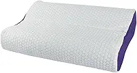 Travesseiro Nasa Cervical Ortopédico Viscoelástico Premium - Para Alivio de Dores Com Tecnologia Cool Gel - 35 x 51 cm - Dr. Coluna