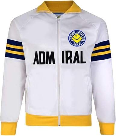 Leeds united admiral tracksuit top Clearance