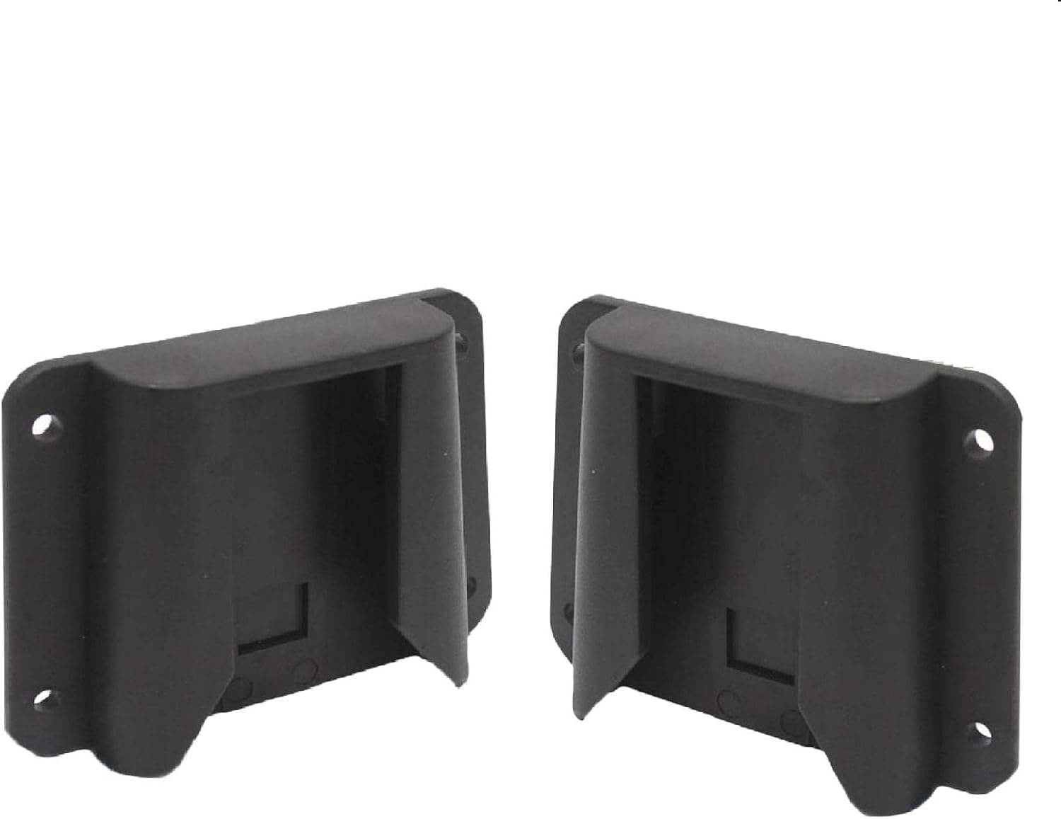 2X Front Bike Carrier Block Adapter for Brompton Folding, Converts Favorite Small Bag into Bike Bag, ABS, Max 35kg Loading, DIY Screw Set, Black Color