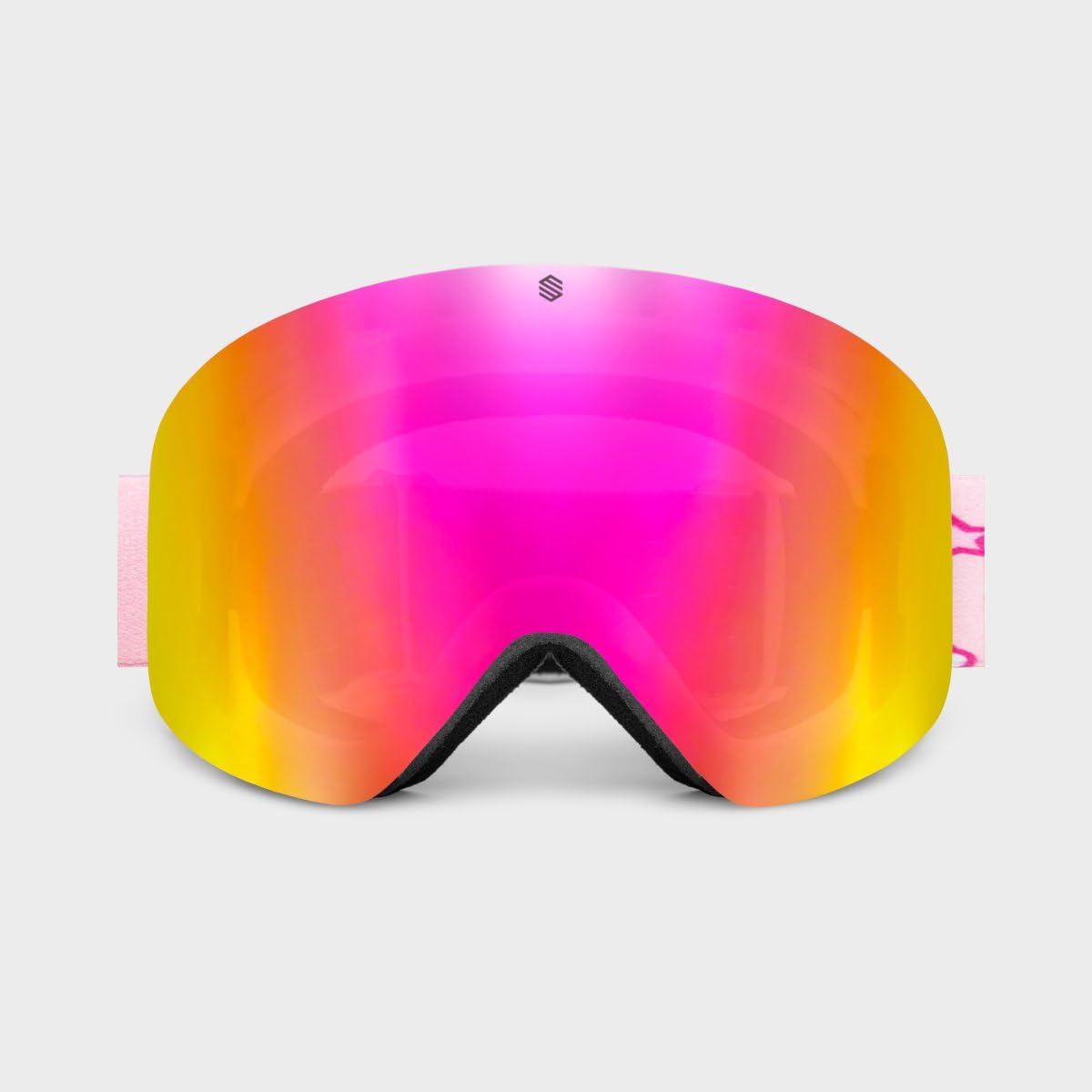 SIROKO Lunettes de soleil de ski et de neige GX garçon et fille avec protection UV400 anti-buée et anti-rayures