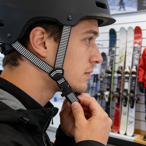 Correa para barbilla ajustable de cascos de seguridad SOIMISS, accesorio de protección 5