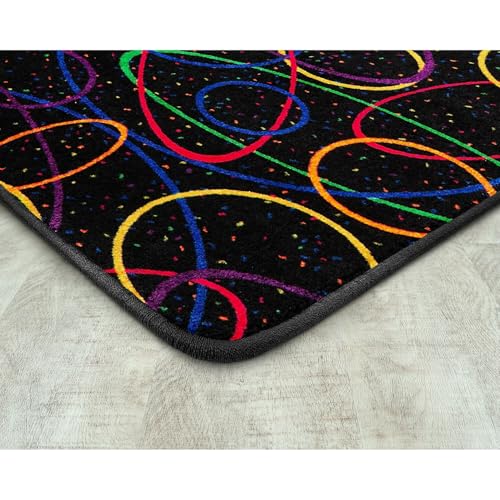 Tapete decorativo 4' x 6' Joy Carpets Looped miniatura 3