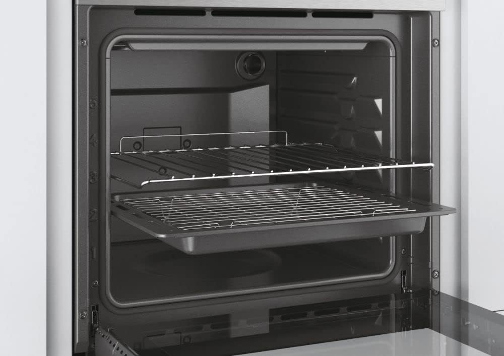 Candy FCS 201 X/E Forno Elettrico Statico con Grill a Incasso, 2100W, 70 Litri, Acciaio Inox, 1 Griglia, 1 Leccarda, 4 Funzioni, 59,5x59,5x56,8 cm, Classe A Single - Immagine 5