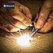 NexLand FK1 Fire Starter Keychain Survival EDC Kits Ceramics Striker and Ferro Rod Ball-Chain