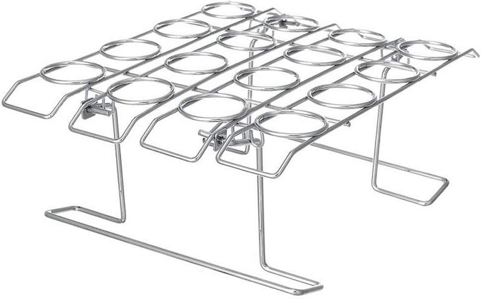 16 Hole Ice Cream Cones Holder Cooling Rack, DIY Cupcake Cones Metal Baking Rack, Desktop Cone Cake Display Stand Holder