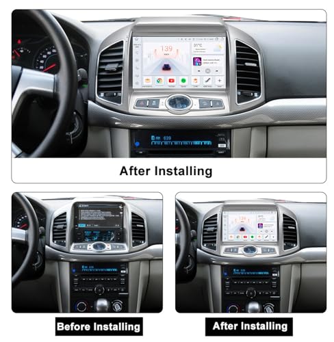 Autoradio 2 Din pour Captiva 2012-2017 Android 13 GPS Carplay 4G