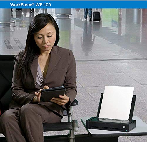 Epson Workforce Wf-100 Wireless Color Mobile Printer, Amazon Dash Replenishment Ready #TOP5