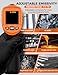 POROMETISTO 6-in-1 IM06MAX Temperature Gun,-58-1472°F Infrared/Ambient Temperature Measurement Infrared Thermometers,Industrial Laser Thermometer Gun with 4 in 1 High/Low Temperature Alarm Setting