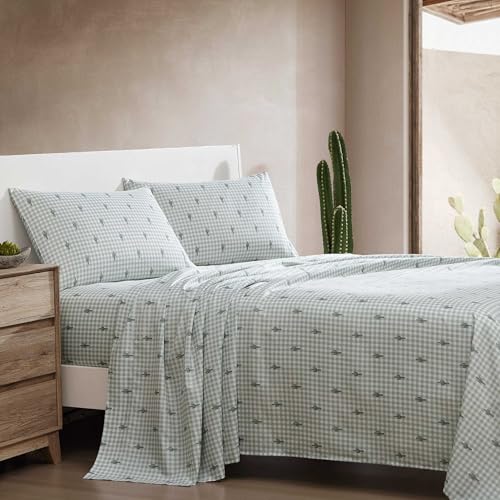 Wrangler parure de lit simple vert vichy douce et luxueuse - 3