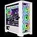 CLX Gaming PC - Intel Core i9 14900KF 3.2GHz, GeForce RTX 4090, 2TB NVMe M.2 SSD, 4TB HDD, 64GB DDR5 RGB Memory, 360mm AIO, WiFi, Windows 11 Home, White