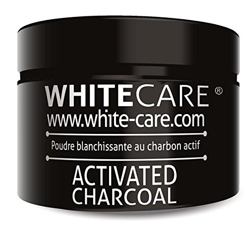 Poudre de charbon blanchissante brillance au charbon actif XXL WHITE CARE - Charbon dent blanche brillance - Charbon pour les dents whitecare - Meilleur charbon dent 2020 blanchiment dentaire