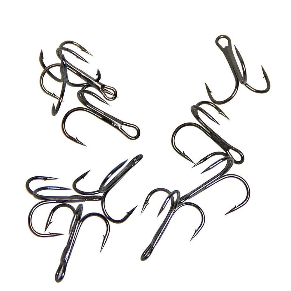 Hameçon d'ancrage Super Tranchant, Triple hameçon for la pêche en mer, 500 pièces DShanLa