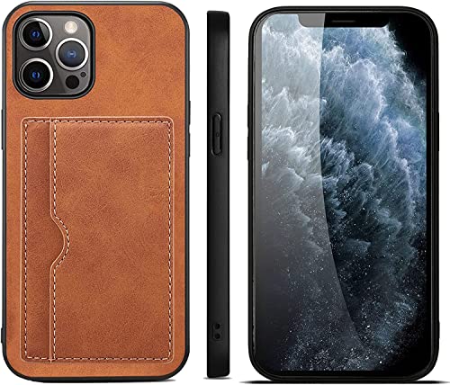 Étui iPhone 14 Pro Max porte-carte marron pour simplifier vos déplacements - 3