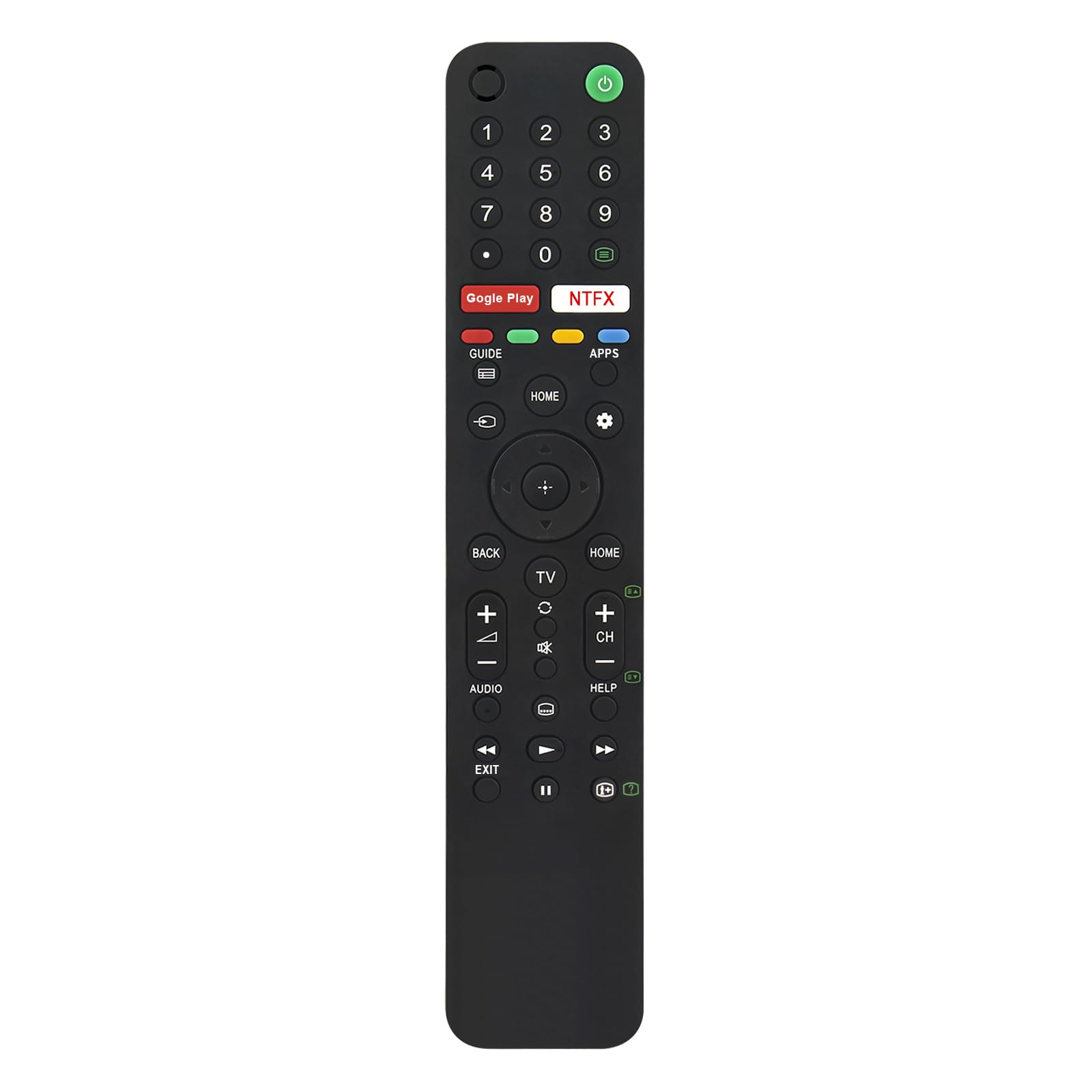 WINFLIKE RMF-TX500P Remote Control Replace for Sony Bravia KD-75X8507G KD-75X9507G KD-55X9507G KD-85X8007H KD-49X9500H KD-85X9507G KD-55X8507G KD-65X8507G KD-65X9507G LED LCD TV