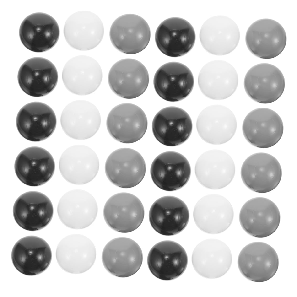 FOYTOKI 50pcs Lightweight Plastic Ocean Balls for Playhouses Pool Parties Decorations Safe Versatile Play Balls for Games Swimming Fun