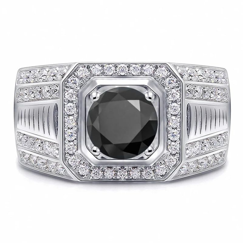 Zarkan 925 Hallmark silver ring for Men and Boys