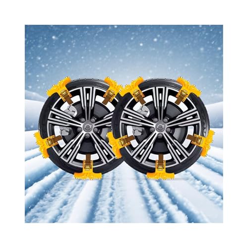 ⛟【Chiodi in acciaio ad alta durezza】Catene da Neve per Fi𝘢t Marea Saloon(1996-1999),La superficie della catena è ricoperta da chiodi in acciaio ad alta durezza, che possono migliorare efficacemente l'aderenza del veicolo sulla neve e prevenire lo slittamento. Questi chiodi in acciaio sono installati e fissati con precisione, non cadono facilmente e possono mantenere un efficace effetto antiscivolo a lungo.