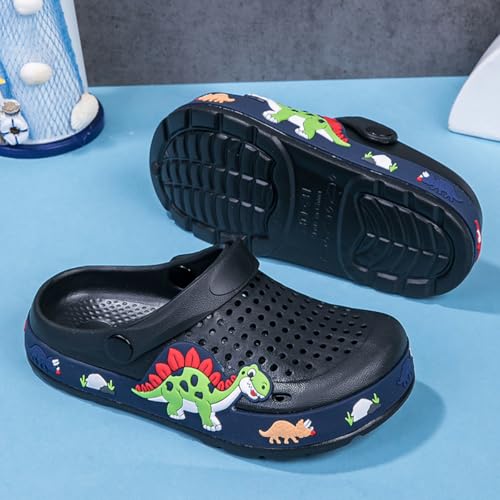 Image of Toddler Boys Girls Buckle Sandals Comfort Close Toe Sandal,Slipper for Kid with Adjustable Heel strap