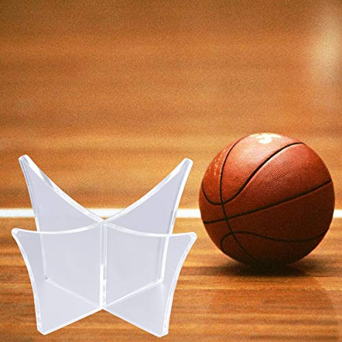 LIOOBO 2pcs Acrilico Titolare Palla di plastica