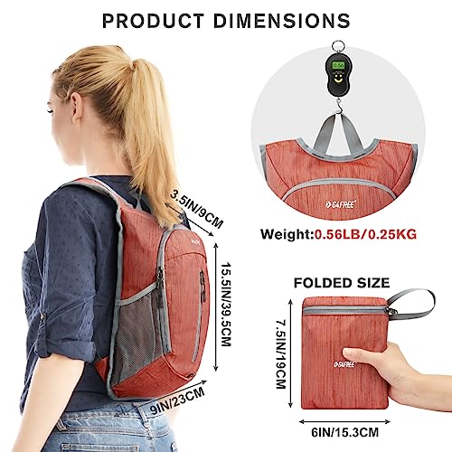 G4Free 10L Hiking Backpack Small Travel Hiking Daypack Lightweight Packable Backpack Casual Foldable Shoulder Bag #TOP1