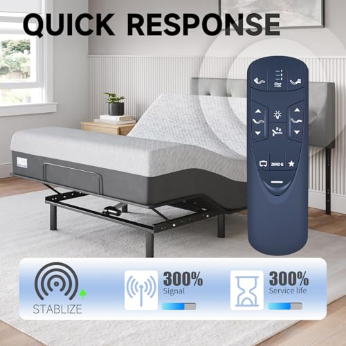 Télécommande RF502A pour sommier Tempur-Pedic Ergo - 5