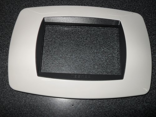 Placa Modo 3P Blanco c/Adaptador Master