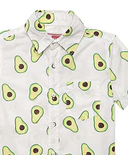 Image of Under Fourteen Only Boys Shirt, 100% Cotton Half Slevees Narrow Collar Regular Fit Printed Shirts for Kids Boys.