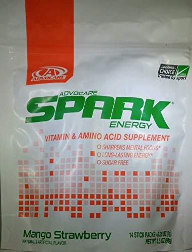 Advocare Mango Strawberry Spark sticks packs