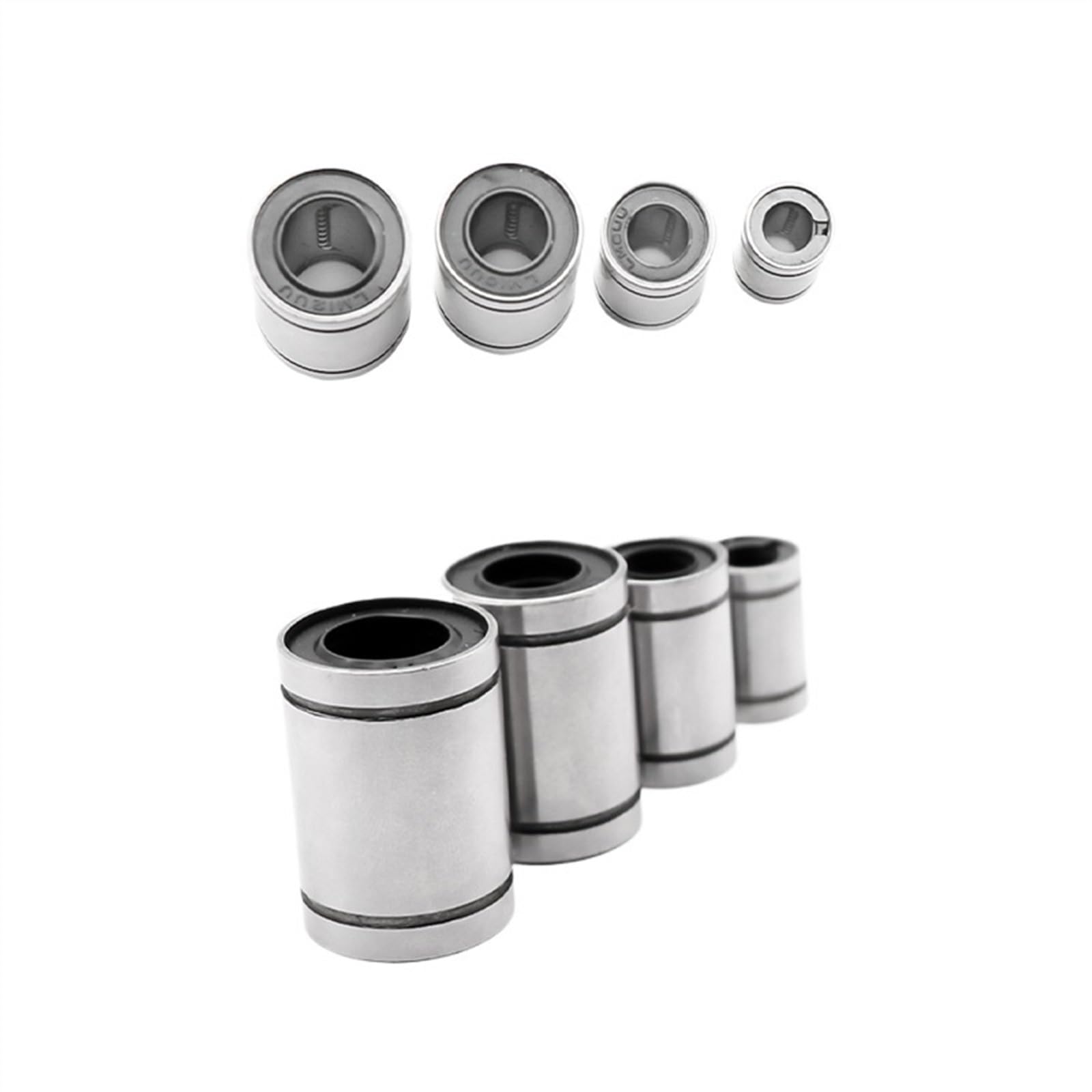 Roulement linéaire à Mouvement Coulissant à axe Optique, 20 pièces, LM3UU LM4UU LM5UU LM8UU LM8SUU LM13UU, roulement linéaire étendu LM5LUU LM6LUU(LM6LUU 6x12x35mm)