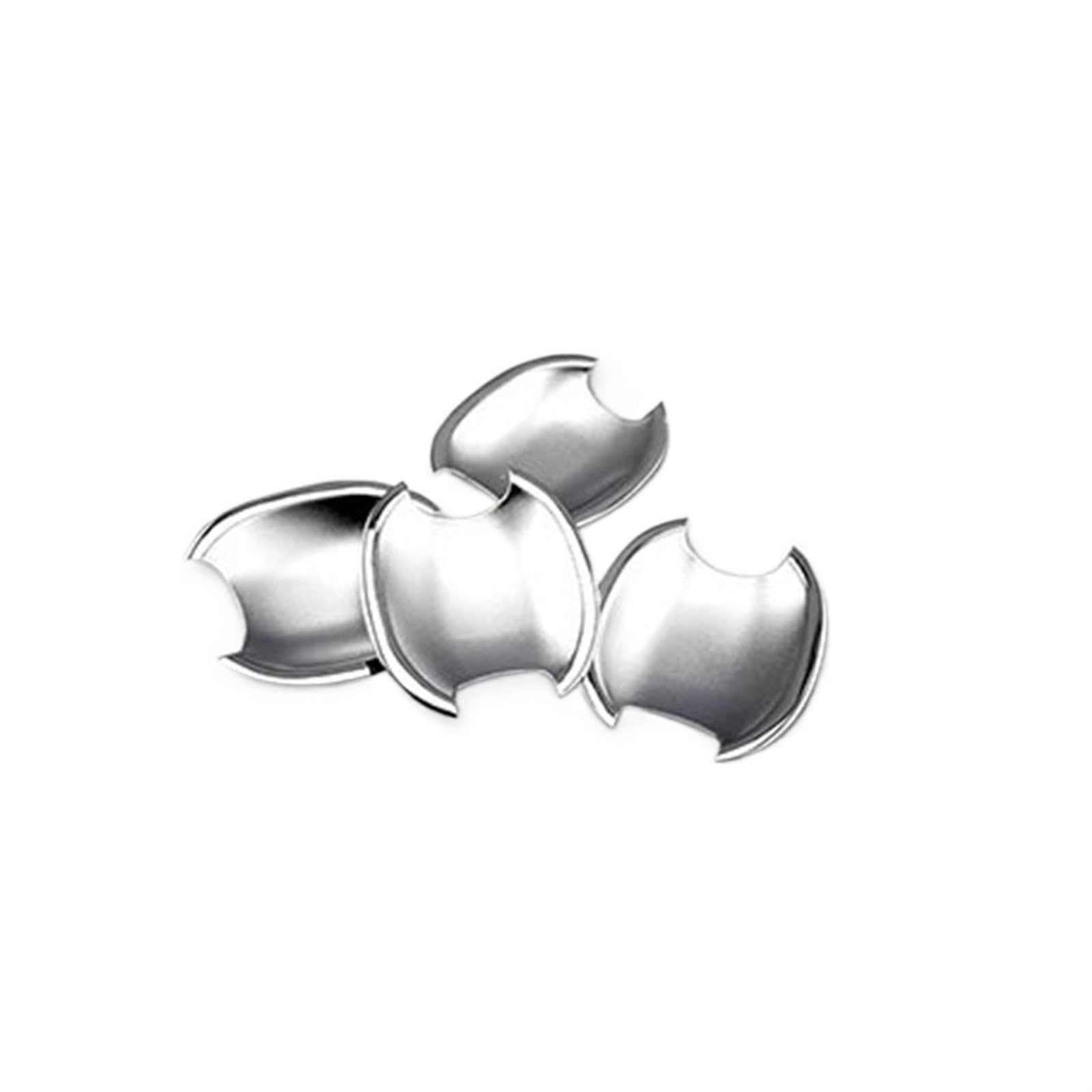 Drezzo Bowl Car Exterior Door Handle For Chevrolet For Captiva 2006-2016 Chrome Door Handle Covers(Bowl)