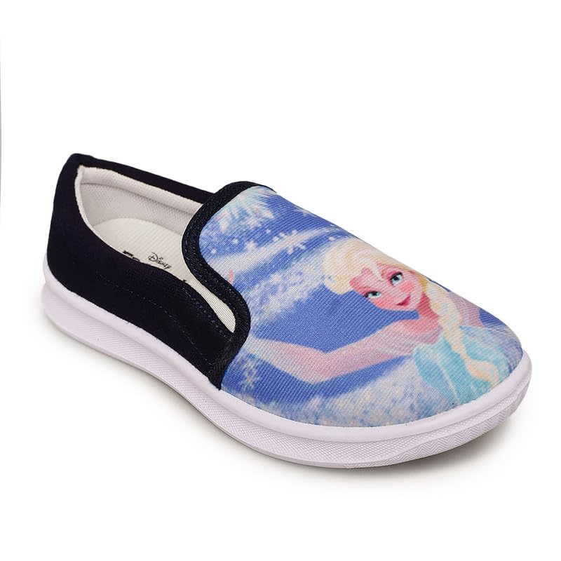 Kidsville Kids Girls Frozen Printed Navy Shoes (B0CHWG6Y11) Amazon Price History, Amazon Price Tracker