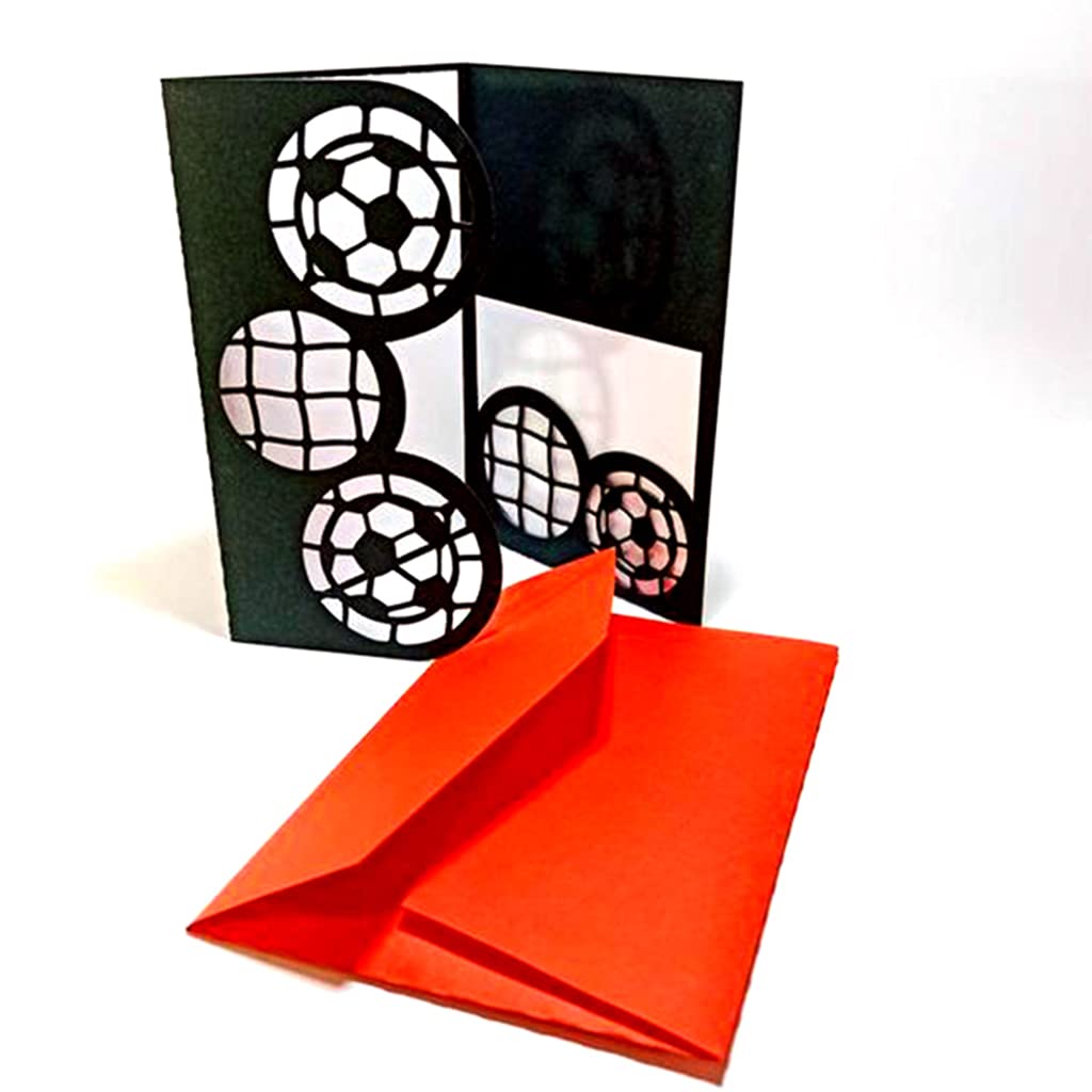 Stanzformen 'Fußballspieler' Aus Karbonstahl – Set Für DIY, Scrapbooking & Karten