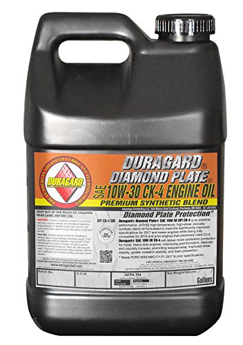 Aceite para motor Duragard Diamond Plate Synthetic Blend CK4 10W-30 2.5 galones