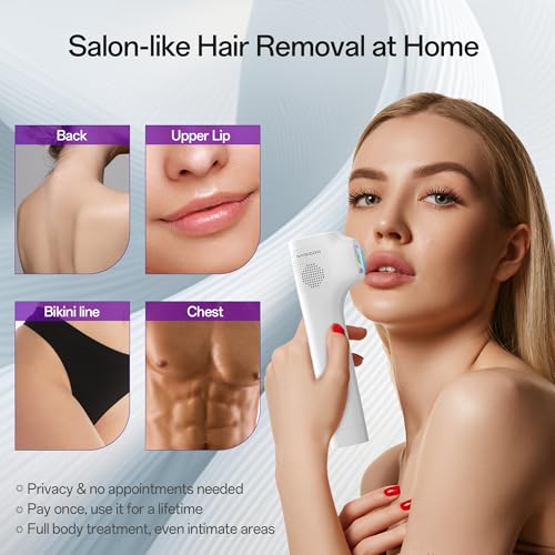 NAISIGOO Laser Hair Removal Device for Women & Men The Shiner IPL Hair Removal の商品画像 6