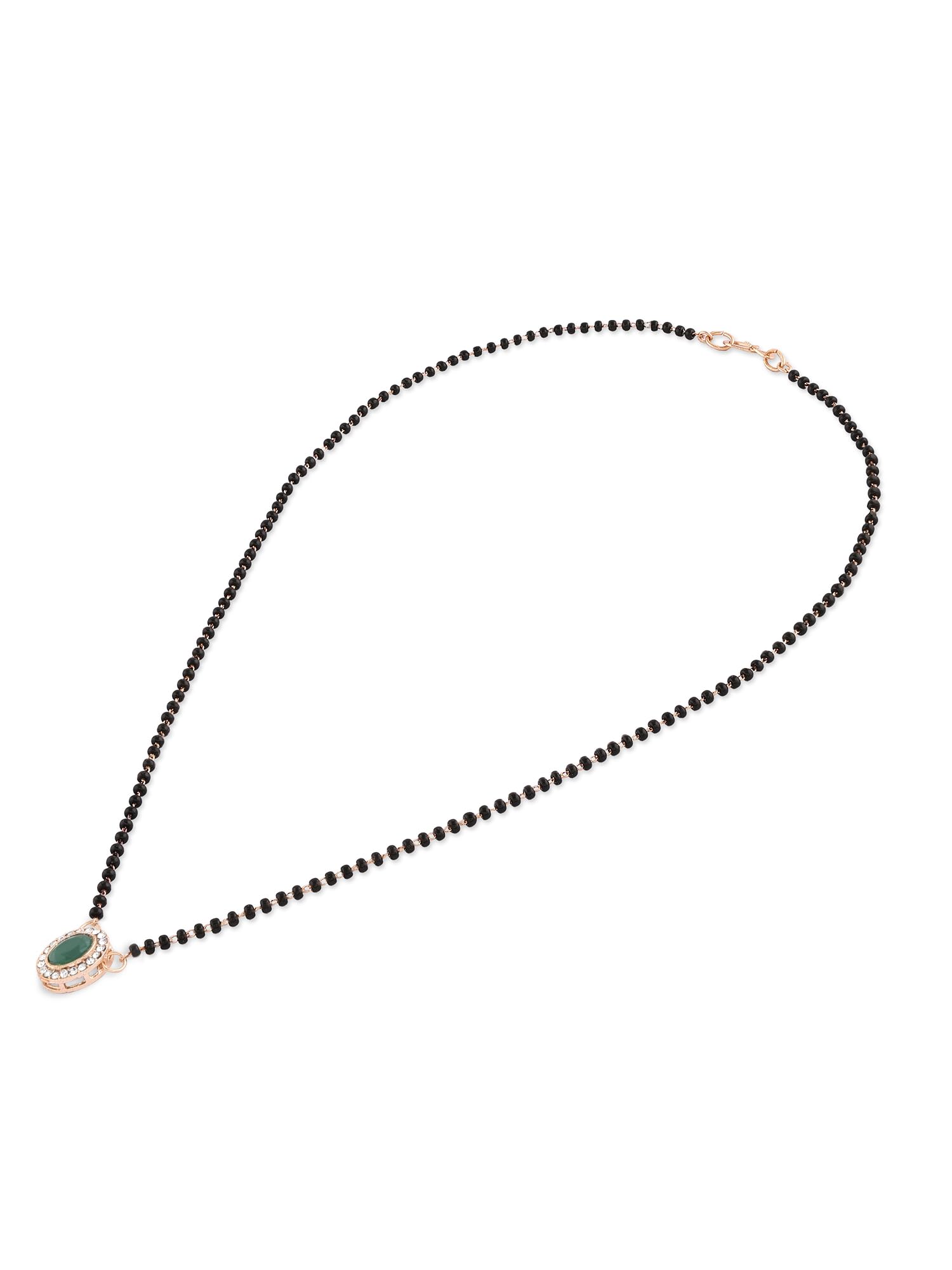 Austrian Diamonds & Beads Mangalsutra-ZPFK16909